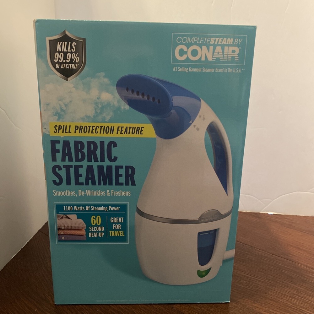 Conair‎ Complete Steam Hand Held Travel Garment Fabric Steamer 60 second Heat Up